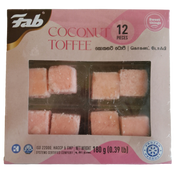 FAB Coconut Toffee 12 in a Pack